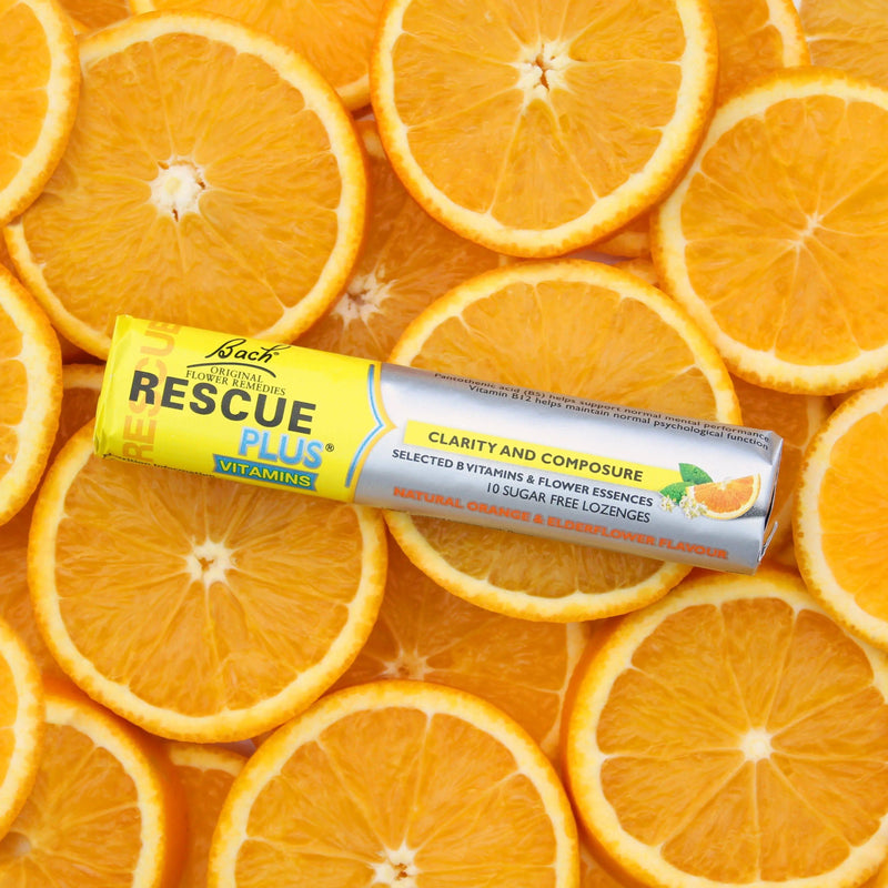 RESCUE PLUS® Lozenge Orange and Elderflower 10 Lozenges - Nelson Pharmacies Limited